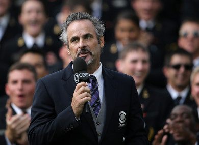 Feherty will commentate on next week's event at Bedminster (file photo).