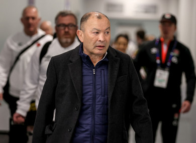 England's Eddie Jones.