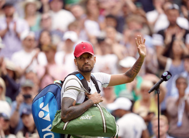 Nick Kyrgios.