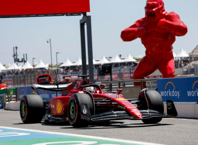 Charles Leclerc secured pole position at the French Grand Prix.
