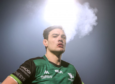 Quinn Roux in Connacht colours.