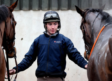 Jockey Jack Kennedy.