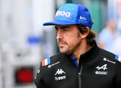 Fernando Alonso will leave Alpine at the end of the season.