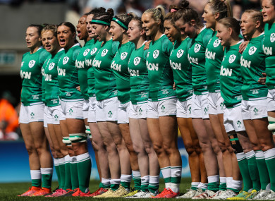 The IRFU will offer pro contracts to women's 15s players for the first time.