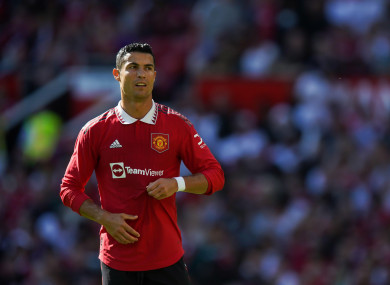 Cristiano Ronaldo.