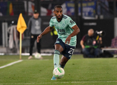 Ricardo Pereira in action for Leicester City.