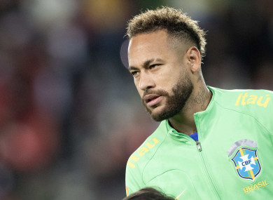 Brazil star Neymar.