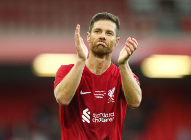 Xabi Alonso (file pic).