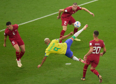 Richarlison nets a spectacular second.