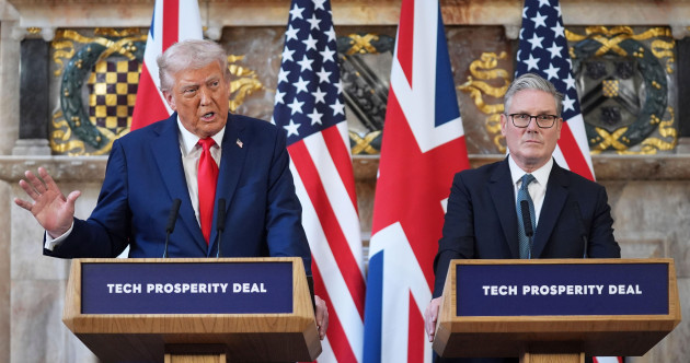 'I don't know him': Trump sidesteps question about Mandelson and Epstein at UK press conference