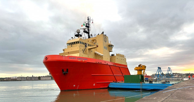 US ship, believed to be involved in secret subsea military work, returns to sea after Cork visit