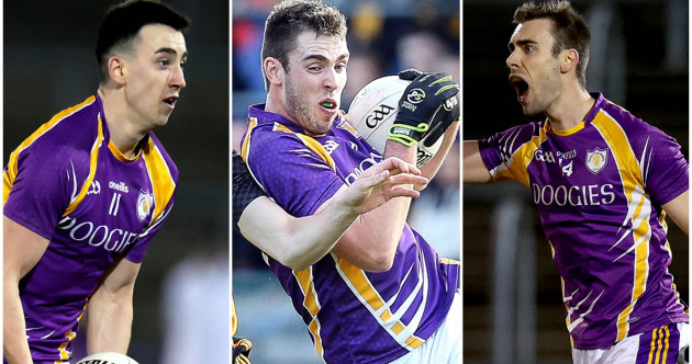 Finals in Leitrim and Fermanagh coloured by absence and presence of Jones brothers