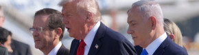 Trump says he'd be 'proud' to visit Gaza as he arrives in Israel to hero's welcome