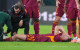 Evan Ferguson forced off injured after just seven minutes of Roma's Serie A clash