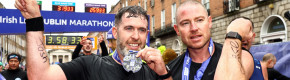 In pics: Shamrock Rovers boss Bradley among the participants at Dublin City marathon