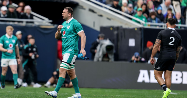 Ireland's Tadhg Beirne free to play against Japan after 20-minute red card rescinded
