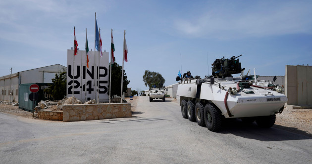 Lebanese army arrests six suspects for attack this week on Irish soldiers