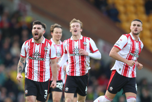 Ireland's Manning scores stunning goal as Southampton fall short against Norwich