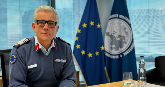 Irish general in top EU role: Military build-up is not about war - it's about sustaining peace