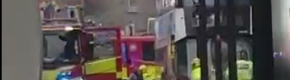 Emergency services responding after double decker bus crashes in Dublin city centre