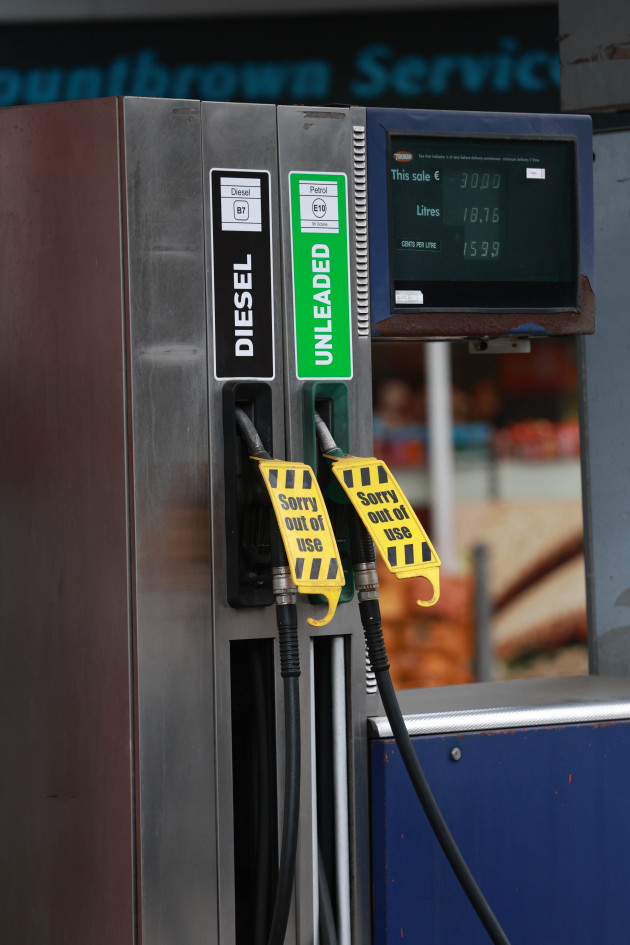 Up to 40 forecourts in Munster are running out of fuel or have closed pumps due to shortages