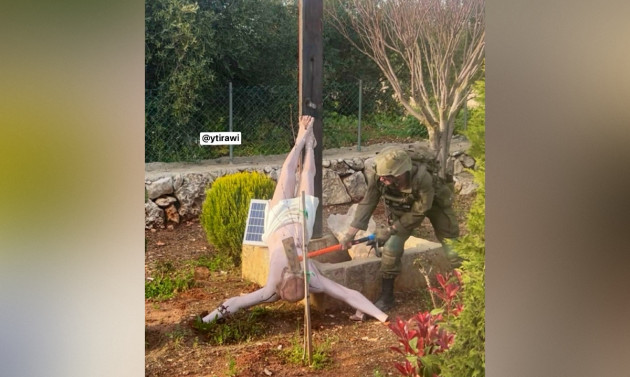 Netanyahu 'stunned and saddened' after IDF soldier damages statue of Jesus in Lebanon