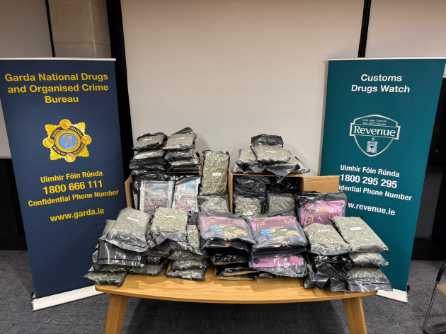 Two men arrested after €1m of cannabis seized in Co Louth