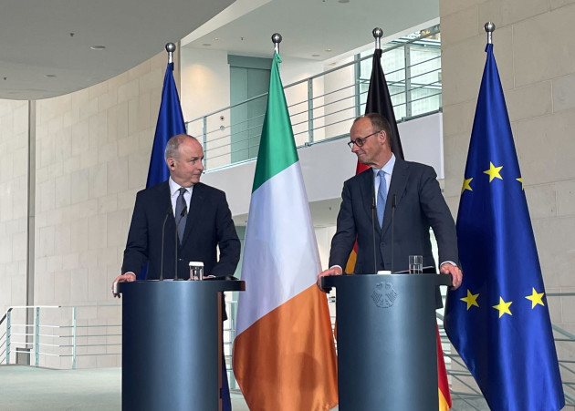 Chancellor Merz thinks Ireland is prepared for 'a very good EU presidency', despite security concerns