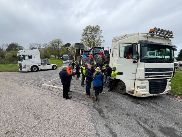 Whitegate blockade leader says protesters aren’t “acting the langer”