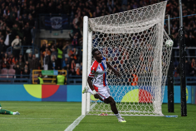 Crystal Palace take huge step towards reaching Uefa Conference League final