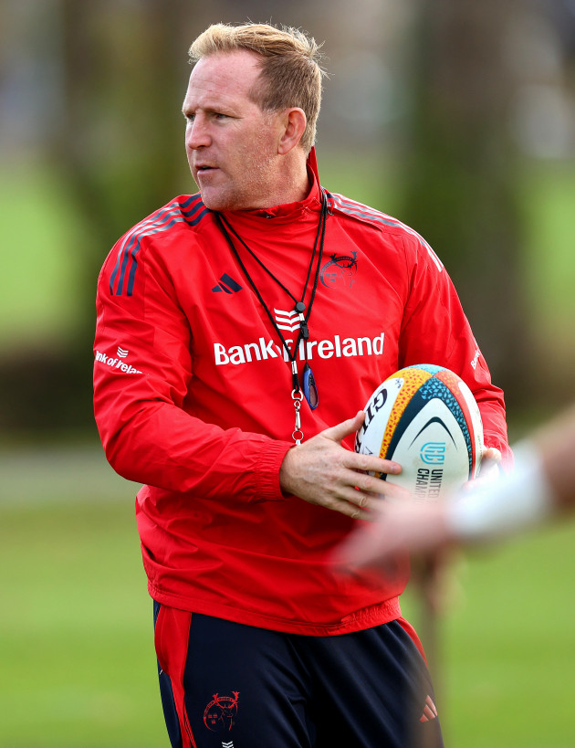 'I took the decision that I would work outside of Munster next season'