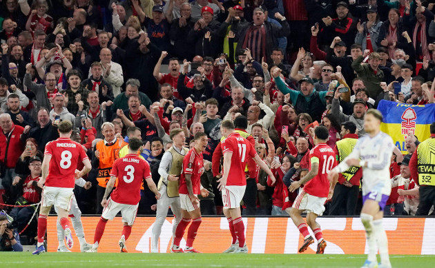 Chris Wood penalty gives Nottingham Forest slender lead over Aston Villa