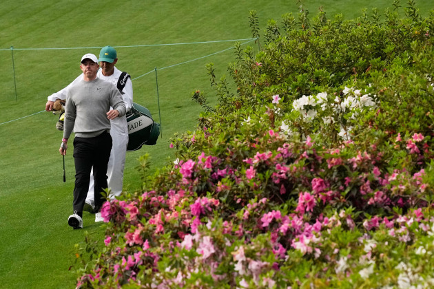 McIlroy paired with Young, Lowry joins Johnson in Masters pairings 