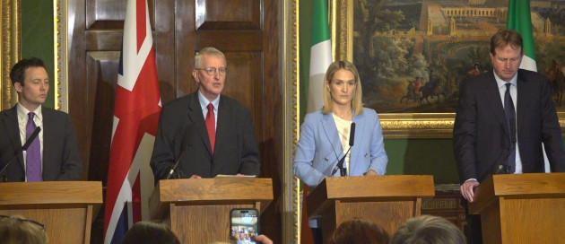 'Clear commitment' from UK government to progress legacy legislation, McEntee says