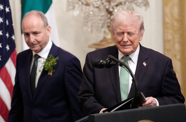 Taoiseach says it’s unclear if Trump’s ‘bomb them to the Stone Age’ threat targets civilians