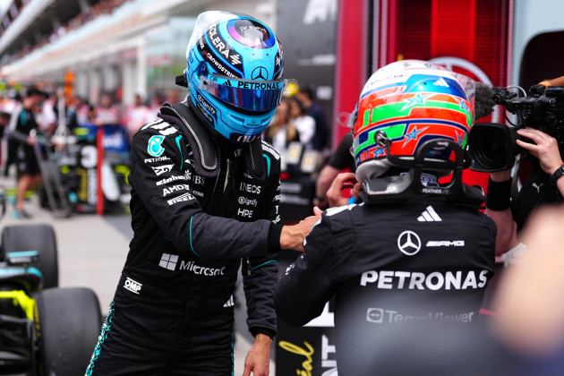 George Russell claims pole ahead of team-mate Kimi Antonelli at Canadian GP