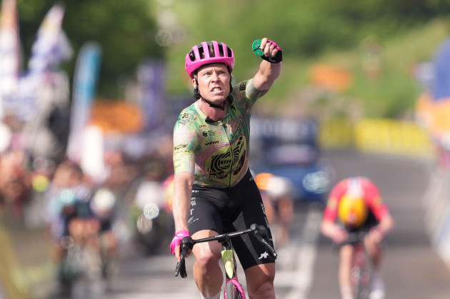 Denmark's Valgren wins Giro 17th stage as Vingegaard stays in pink