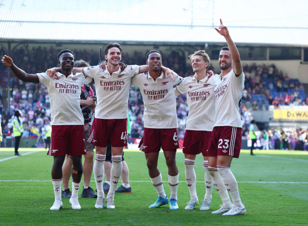 Pep's Man City farewell dampened by defeat to Villa as Arsenal title party begins