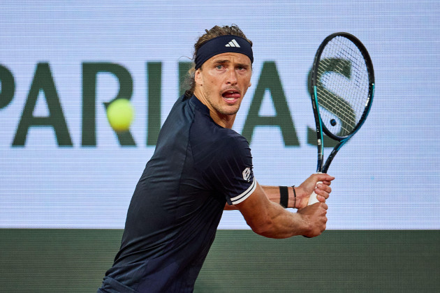 Top remaining men's seed Zverev wobbles but beats Halys