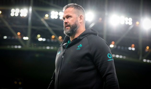Andy Farrell signs new contract to lead Irish rugby team until 2031