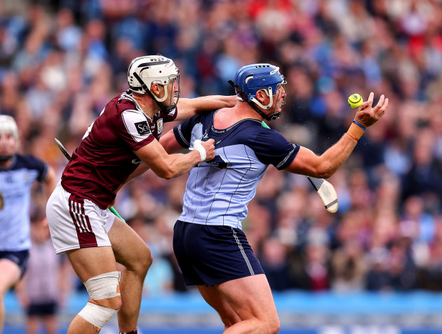 How Daithí Burke weathered the aerial bombardment for Galway