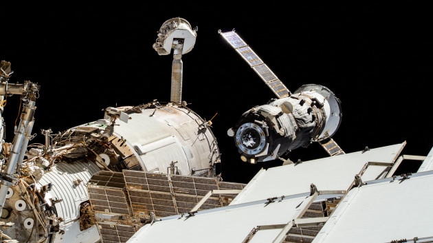 Astronauts end 'safe haven procedures' as Russia pauses air leak repairs at space station