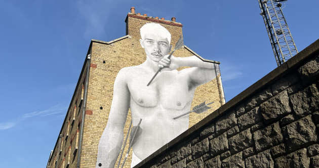 Irish street artist Joe Caslin unveils new 50ft mural ahead of Pride weekend in Dublin