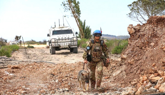 Serbian peacekeeper dies in mortar attack on his base in south Lebanon