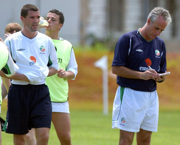 Roy Keane's walkout at Saipan has been ranked as t