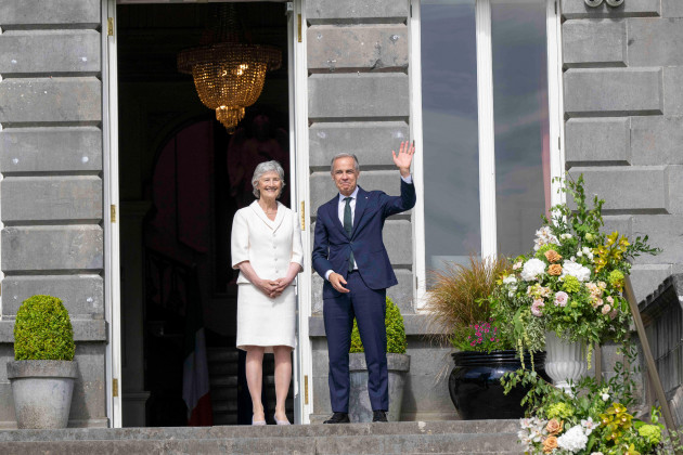 Mark Carney touches down in Mayo to meet with relatives and President Connolly
