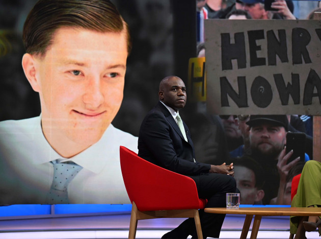 David Lammy told JD Vance ‘you’re wrong’ after Henry Nowak c