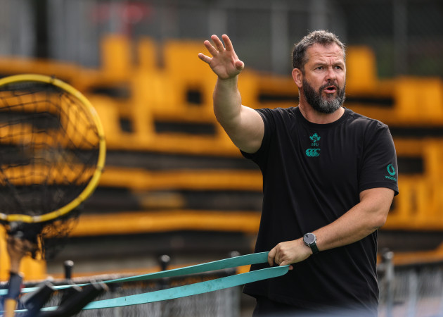 'It's very competitive' - Ireland get set to name first XV of tour