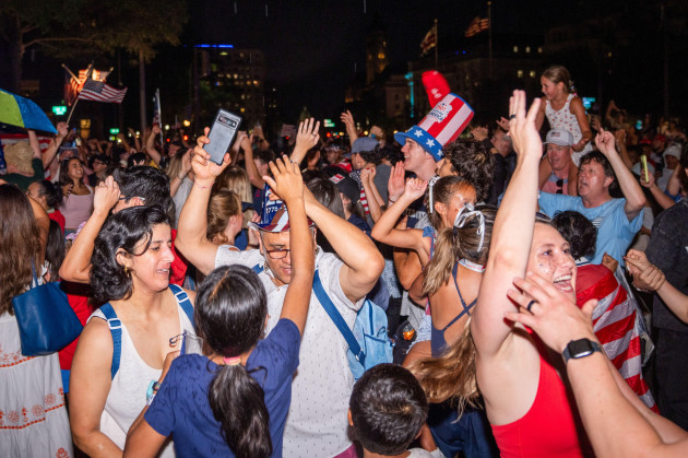 Extreme heat and thunderstorms induced chaos, but didn't stop Americans celebrating 4 July