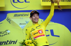 Pedersen wins Tour de France stage four as Traeen takes yellow jersey